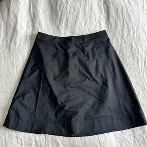 COS Black A-Line Skirt